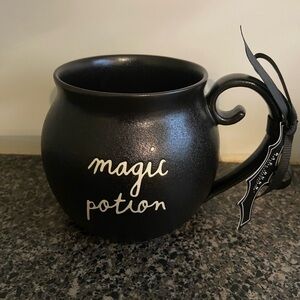 Rae Dunn Halloween Black Magic Potion Cauldron Coffee or Tea Mug